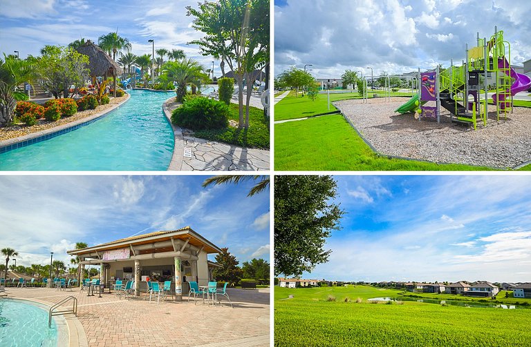 FREE Grill + Resort Included + home w/ 🏡 private pool near