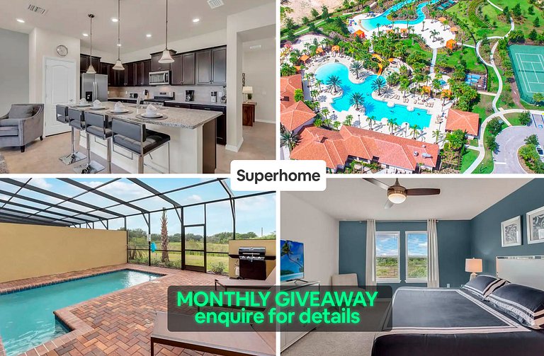 FREE Grill + Resort Included + home w/ 🏡 Private Pool/Free