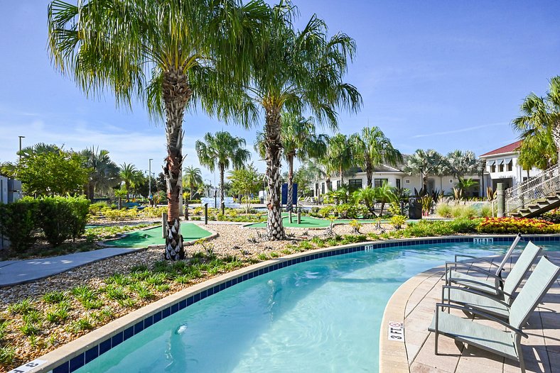 Luxury Resort Near Disney + private pool